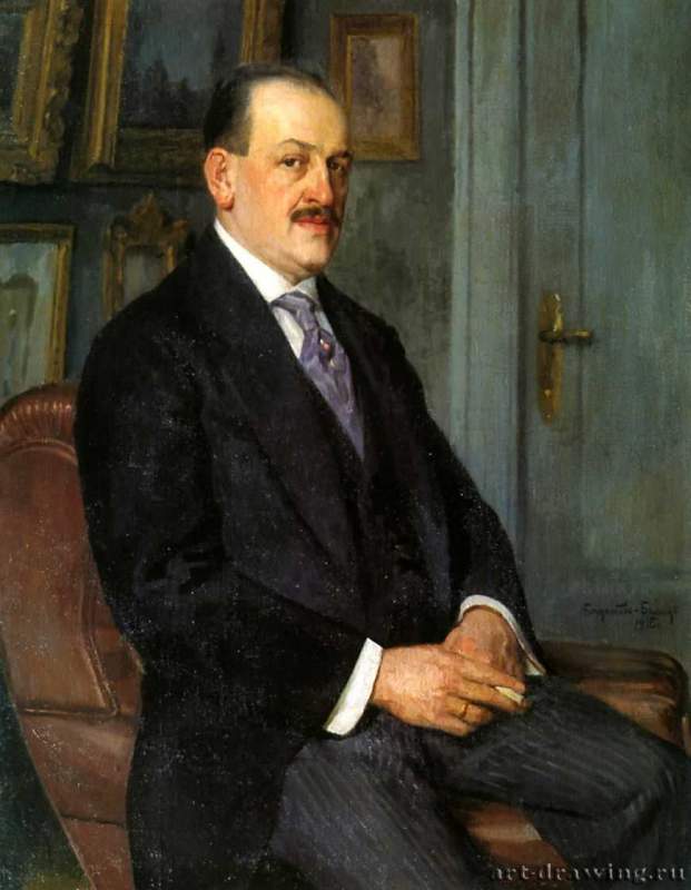 Богданов-Бельский — Николай Петрович Автопортрет, 1915 г.