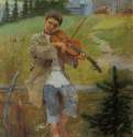 Мальчик со скрипкой, 1897 г. - Нижнетагильский музей изобразительных искусств. Нижний Тагил. Россия.