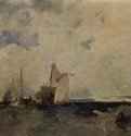 Морской вид. 1827 - 54 x 84 см. Холст, масло. Романтизм. Великобритания. Лондон. Собрание Уоллеса.