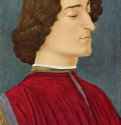 Портрет Джулиано ди Медичи - 1478 *54 x 36 смДерево, темпераВозрождениеИталияБерлин. Картинная галереяВероятно, выполнена в мастерской Боттичелли