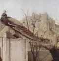 Поклонение волхвов (Лондон). Деталь: Павлин - 1473 *Дерево, темпераВозрождениеИталияЛондон. Национальная галереяВозможно, совместная работа с Филиппо Липпи. Тондо