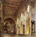 Церковь Сан Джованни ин Латерано. Интерьер. 1646-1650 - Рим. Италия.
