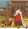 Иллюстрация к присказке "Жил-был царь…" из книги "Царевна-Лягушка, 1900 г. - Россия.