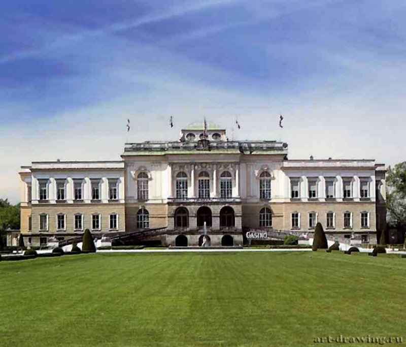 Клесхайм. Общий вид. 1700 - 1709 - Зальцбург. Австрия.