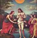 Крещение Христа. 1509 - 209 x 169 см. Дерево. Возрождение. Италия. Дрезден. Картинная галерея.