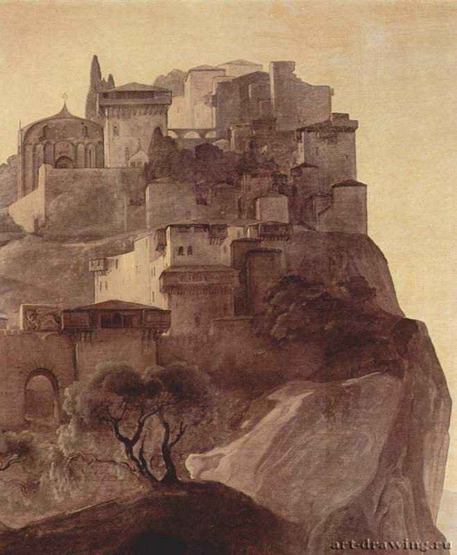 Беженцы из Парги. Фрагмент. 1831 - Холст, маслоРомантизмИталияБрешиа. Пинакотека Тозьо Мартиненьо