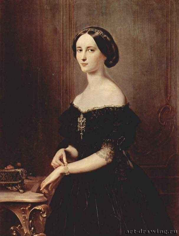 Портрет венецианки. 1852 * - 115 x 90 смХолст, маслоРомантизмИталияМилан. Частное собрание