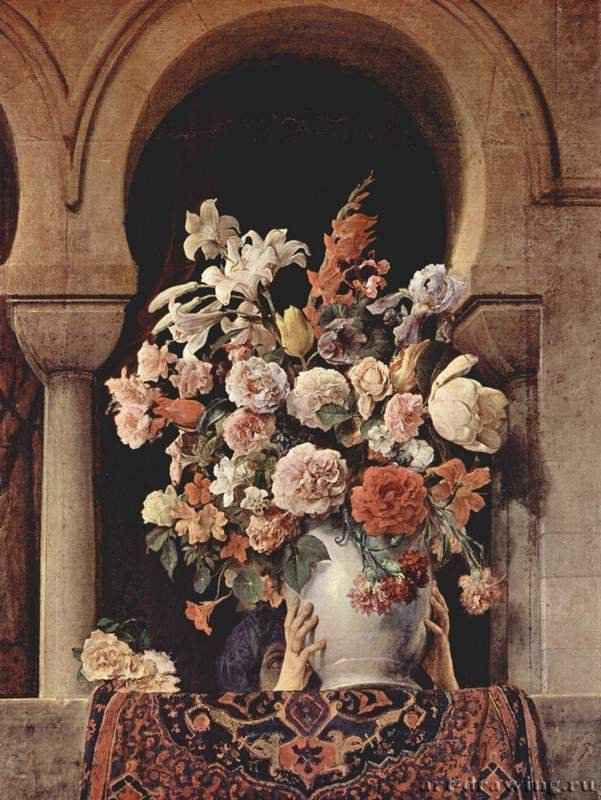 Окно гарема. 1881 - 124 x 95 смХолст, маслоРомантизмИталияМилан. Пинакотека Брера