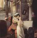 Ромео и Джульетта. 1823 - 291 x 202 смХолст, маслоРомантизмИталияТремеццо. Вилла Карлотта