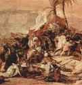 Седьмой крестовый поход на Иерусалим. 1838-1850 - 363 x 589 смХолст, маслоРомантизмИталияТурин. Королевский дворецЗаказчик - Карло Альберто, картина написана на сюжет произведения Томмазо Гросси