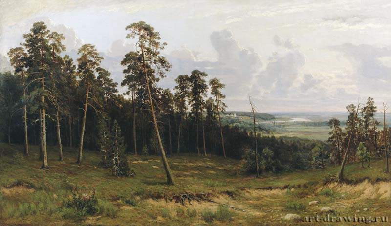 Богатый лог (Пихтовый лес на реке Каме). 1877 - 90 х 148