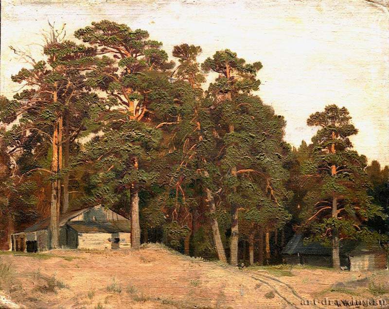 Песчаная дорога. 1898