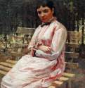 В парке. Портрет С. Р. Левицкой,1883 г.