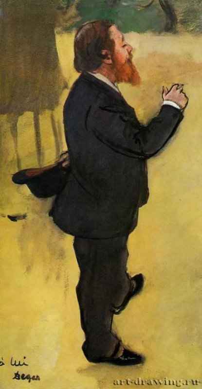 Карло Пеллегрини, 1876 - 1877 г. - Акварель, масло, пастель. Копенгаген . Музей Ордрупгор. Франция.