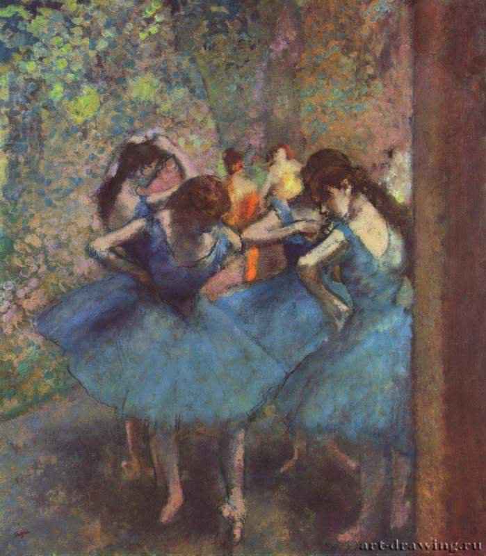 Танцовщицы - 189085 x 75,5 смХолст, маслоИмпрессионизмФранцияПариж. Музей Орсэ