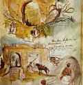 Стены Мекны (из марокканского альбома). 1832 - 20 x 13 см. Карандаш, перо, тушь. Париж. Лувр.