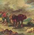Марроканец и его конь - 185750 x 61,5 смХолстРомантизмФранцияБудапешт. Венгерский музей изобразительных искусств