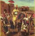 Портрет султана Марокко - 186266 x 56 смХолст, маслоРомантизмФранцияЦюрих. Собрание Эмиля Георга Бюрле
