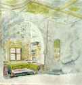 Комната с нишей во дворце султана Мекны - Вторая треть 19 века13 x 18 смХолст, маслоРомантизмФранцияПариж. Лувр