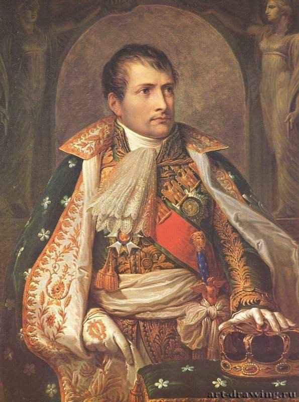 Портрет Наполеона. 1805 - Portrait of Napoleon. 1805
100 x 75 смХолст, маслоКлассицизмИталияВена. Художественно-исторический музей
