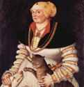 Портрет Клеофеи Гольцхалб. 1538 - 77 x 61 смДерево, маслоВозрождениеШвейцарияЦюрих. КунстхаусПарная картина к портрету графа