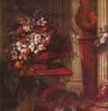 Ваза с цветами и бронзовый бюст Людовика XIV. 1686 - 190 x 164 смХолстБароккоФранцияПариж. Лувр